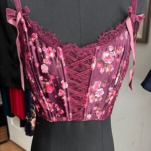 Victoria's Secret Pink Lace Balconette Bra